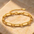 PAPERCLIP CHAIN BRACELET