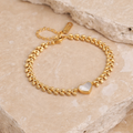 HEART CHAIN BRACELET